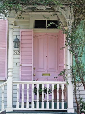 door,entryway,patio,pink